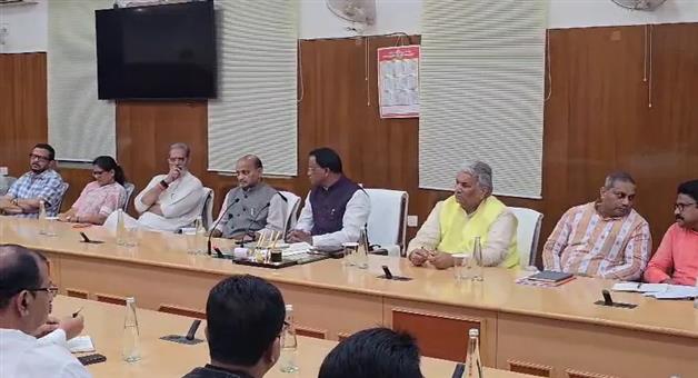 Khabar Odisha:bjp-legislative-party-meeting-odisha-monsoon-session-strategy