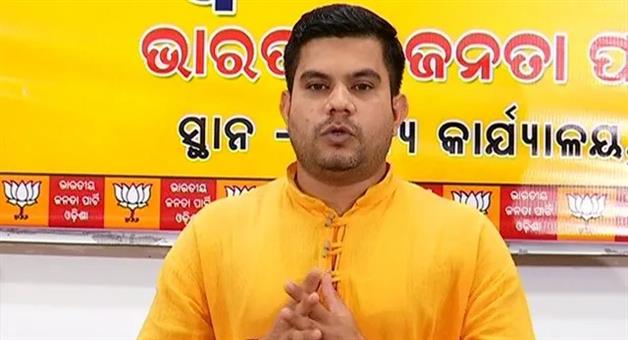 Khabar Odisha:bjp-spokes-person-anil-biswal-targets-naveen-patnaik