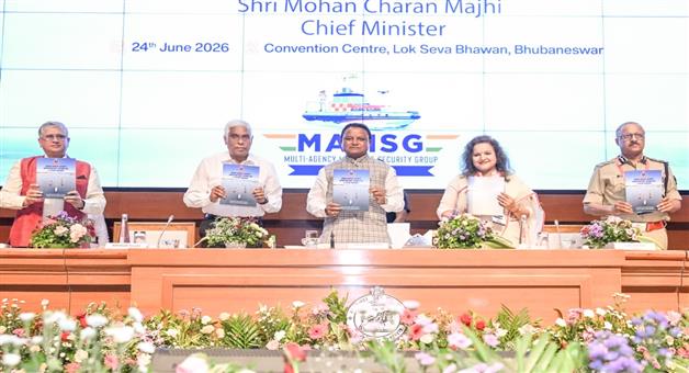 Khabar Odisha:cm-majhi-inaugurates-multi-agency-maritime-security-group