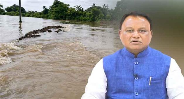 Khabar Odisha:cm-majhi-reviews-flood-situation-says-govt-monitoring-every-minute
