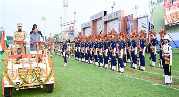 Khabar Odisha:cm-mohan-majhi-joins-rastriya-ekta-divas