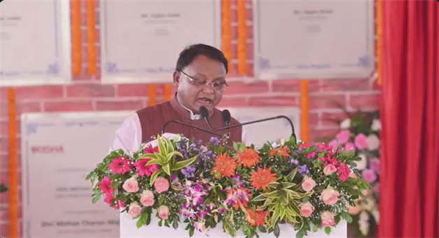 Khabar Odisha:cm-mohan-majhi-lays-foundation-of-jsw-plant-in-dhinkia