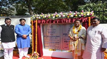 Khabar Odisha:cm-mohan-majhi-lays-foundation-of-new-odisha-bhawan-at-new-delhi