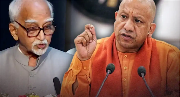 Khabar Odisha:cm-yogi-criticizes-former-vp-hamid-ansari-statement-hindu-tradition