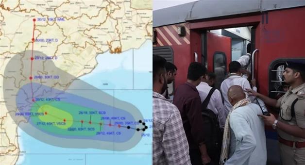 Khabar Odisha:cyclone-arnab-trains-cancelled-diverted-odisha-railway-alert