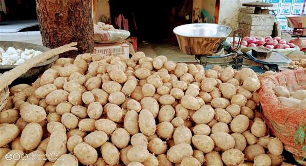 Khabar Odisha:cyclone-montha-panic-buying-odisha-potato-onion-price-hike