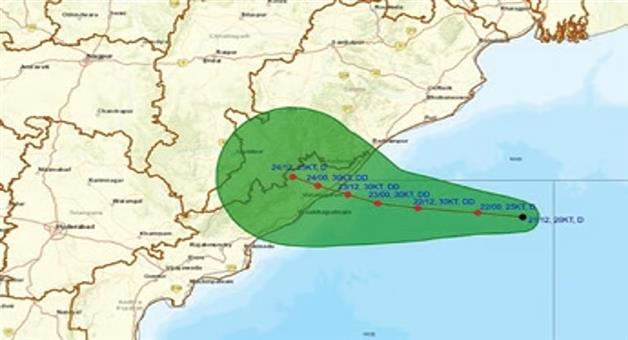 Khabar Odisha:deep-depression-alert-south-odisha-coast-weather-update