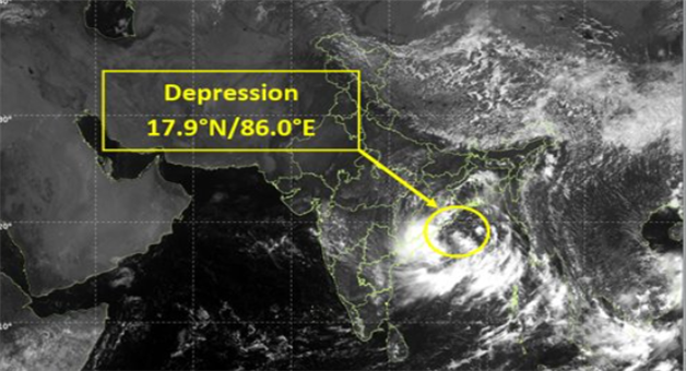 Khabar Odisha:depression-to-intensify-into-deep-depression-within-12-hours