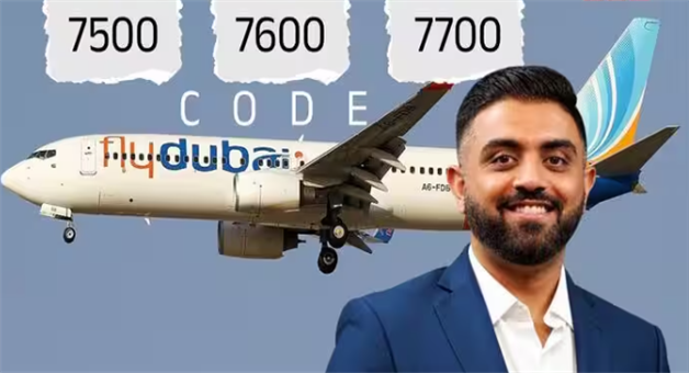 Khabar Odisha:emergency-squawk-codes-7500-7600-7700-explained-flydubai-flight-crisis