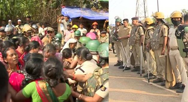 Khabar Odisha:eviction-process-starts-at-salia-sahi