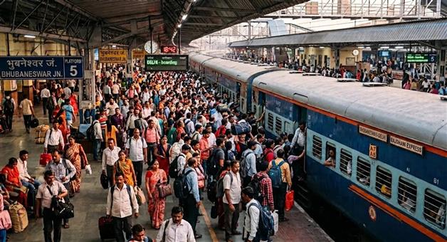 Khabar Odisha:festive-rush-east-coast-railway-announces-extra-coaches-for-odisha-trains-in-september