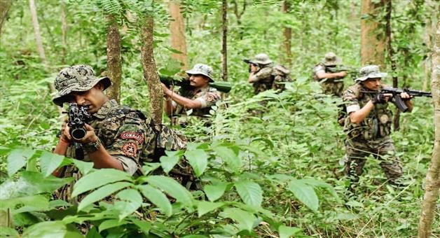 Khabar Odisha:fire-exchange-between-naxalites-and-security-forec-at-odisha-and-chhattisgarh-border