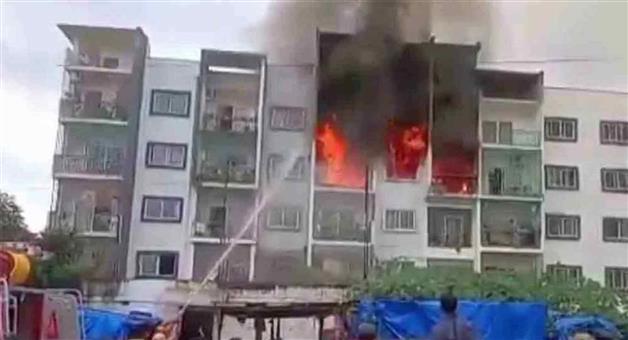 Khabar Odisha:fire-miashap-in-telengana