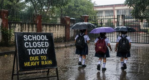 Khabar Odisha:ganjam-gajapati-school-holidays-extended-heavy-rainfall-flood