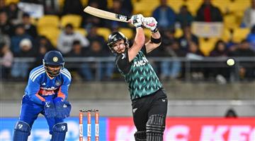 Khabar Odisha:glenn-phillips-century-new-zealand-record-score-vs-india-t20