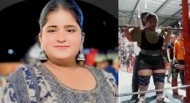 Khabar Odisha:gold-medallist-yashtika-acharya-dies-after-270-kg-weight-falls-on-neck