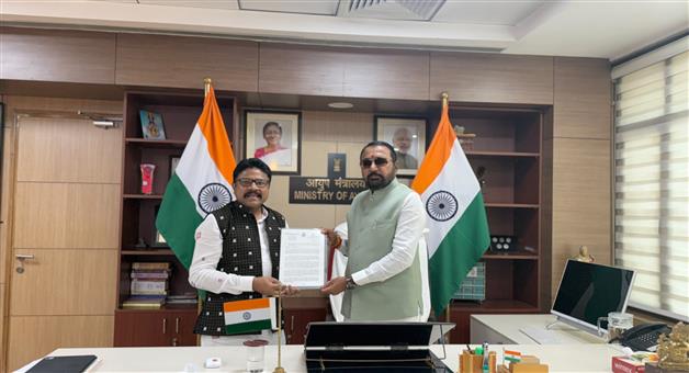 Khabar Odisha:health-minister-mukesh-mahaling-proposed-the-establishment-of-an-aiia-in-odisha