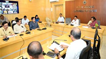 Khabar Odisha:health-minister-review-fire-saftey-system