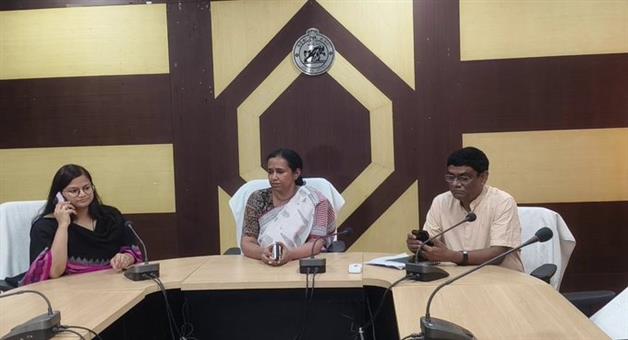 Khabar Odisha:health-secretary-visit-jajpur