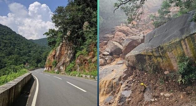 Khabar Odisha:heavy-rain-warning-kalinga-ghat-closed-to-vehicular-traffic-on-sept-23-24
