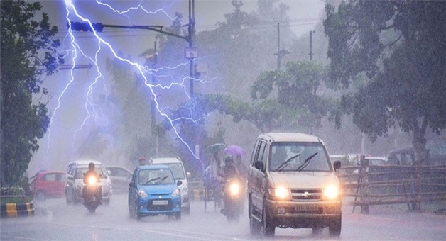 Khabar Odisha:imd-issues-yellow-warning-for-rain-thunder-in-four-odisha-districts