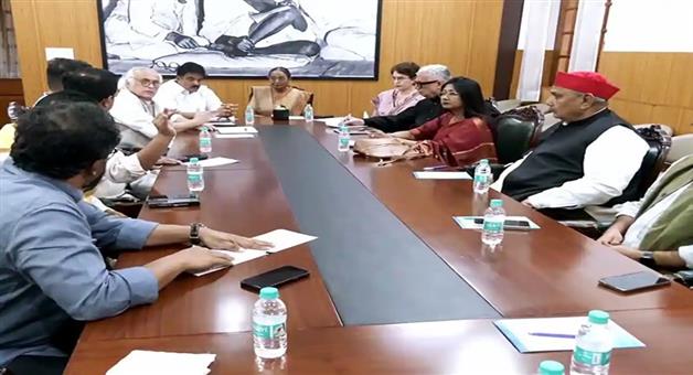 Khabar Odisha:india-alliance-mock-cec-trial-kharge-house-meira-kumar-permission-denied