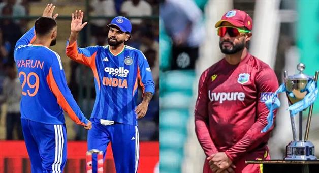 Khabar Odisha:india-vs-west-indies-1st-t20i-west-indies-sets-172-run-target-lucknow