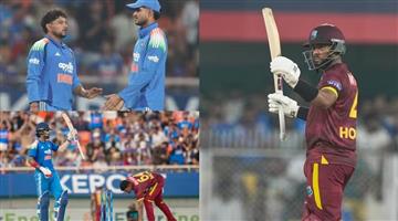Khabar Odisha:india-vs-west-indies-3rd-odi-shai-hope-historic-win