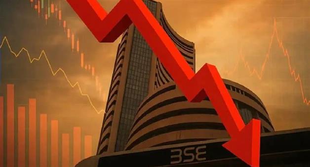 Khabar Odisha:indian-stock-market-crash-investors-lose-4-lakh-crore-reasons