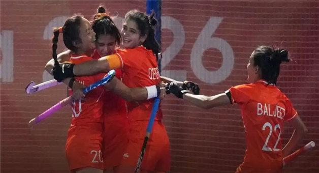 Khabar Odisha:indian-womens-hockey-team-wins-historic-asian-games-2026-gold-medal