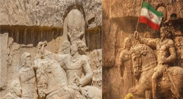 Khabar Odisha:iran-warns-trump-with-historic-meme-roman-emperor-shapur-valerian