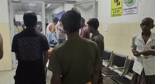 Khabar Odisha:jajpur-similia-group-clash-bombing-kirtan-mandap