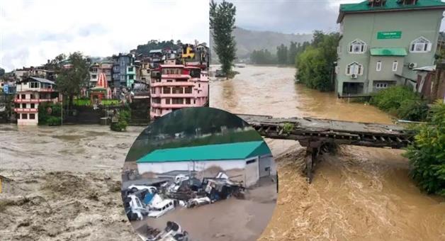 Khabar Odisha:jammu-kashmir-heavy-rain-floods-landslide-death-toll-chenab-river