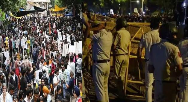 Khabar Odisha:jantar-mantar-student-protest-cases-delhi-police