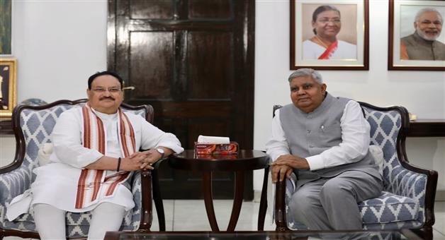 Khabar Odisha:jp-nadda-clarifies-over-jagdeep-dhankhar-resign