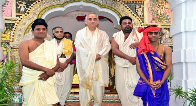 Khabar Odisha:khadi-prasad-ritual-perfomed-at-shree-naara