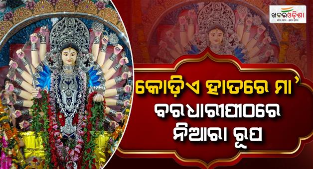 Khabar Odisha:maa-durga-biswabhujA-baradhari-peetha
