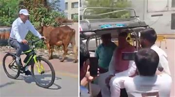 Khabar Odisha:madhya-pradesh-highcourt-judge-came-office-on-cycle