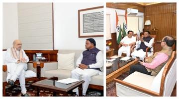 Khabar Odisha:mahanadi-water-dispute-resolution-union-home-minister-meeting-mohan-majhi