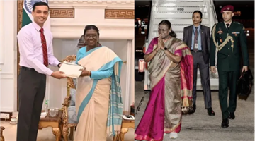 Khabar Odisha:major-rishabh-singh-sambyal-resigns-president-murmu-adc-retires