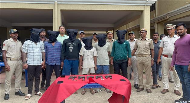 Khabar Odisha:malgodam-police-arrest-6-person-during-gun-dealing