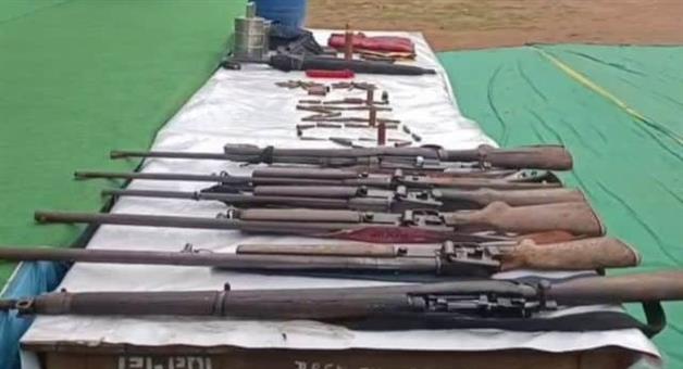 Khabar Odisha:maoist-arms-dump-unearthed-in-kandhamal-forest