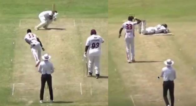 Khabar Odisha:match-abandoned-due-to-dangerous-pitch