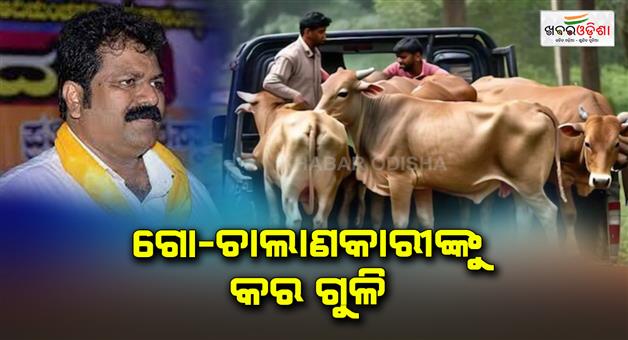 Khabar Odisha:minister-mankal-s-vaidya-said-shoot-cow-smugglers-on-road