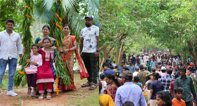 Khabar Odisha:more-than-83-thousand-visitors-visited-nandankanan-during-raja-festival