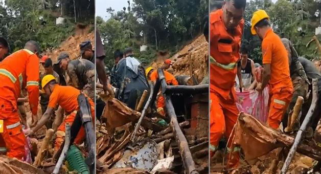Khabar Odisha:nagaland-mon-district-landslide-houses-collapsed-deaths-odia