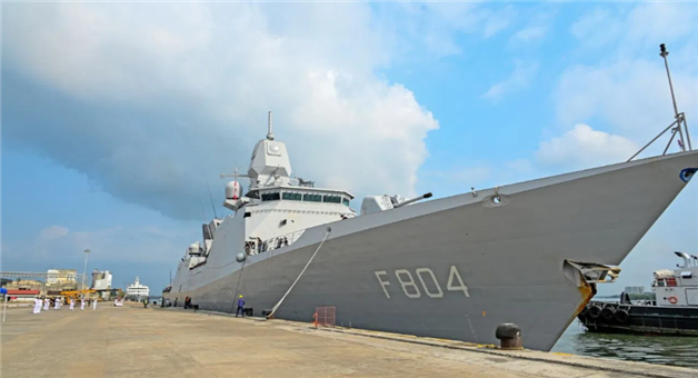 Khabar Odisha:netherlands-warship-hnlms-de-ruyter-arrives-kochi-india-navy-exercise