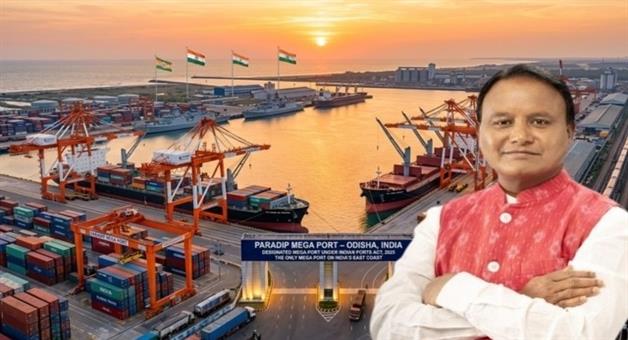 Khabar Odisha:odisha-cm-hails-landmark-mega-port-tag-for-paradip-port
