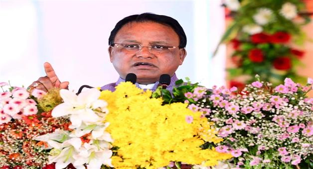 Khabar Odisha:odisha-cm-moham-majhi-campaigns-for-bjp-in-ghatsila-bypoll