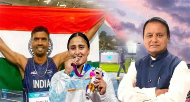 Khabar Odisha:odisha-cm-praises-cwg-2026-medalists-gulveer-singh-and-harjinder-kaur